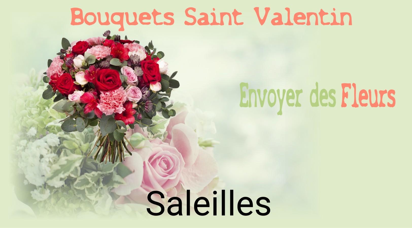 Roses de Saint-Valentin livrées à Saleilles